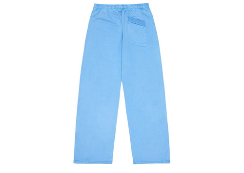 Broken Planet Wide Leg Sweatpants Washed Light Blue