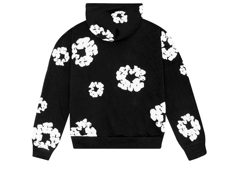 Denim Tears Cotton Wreath Hoodie Black