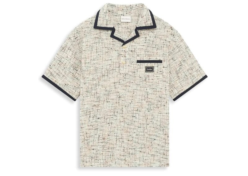 Drôle de Moniseur Polo Tweed Off White