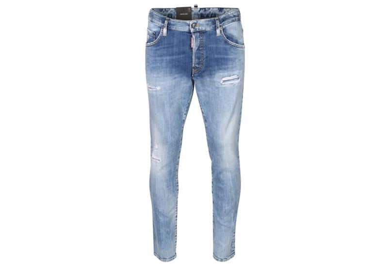 Dsquared2 Skater Jeans Washed Light Blue
