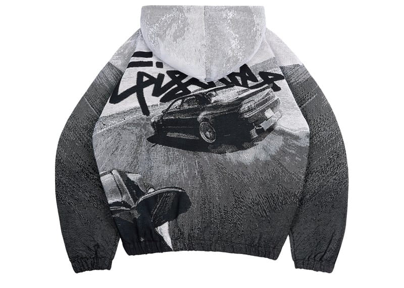 Episodes Tailgate Tapestry Zip-Up Hoodie