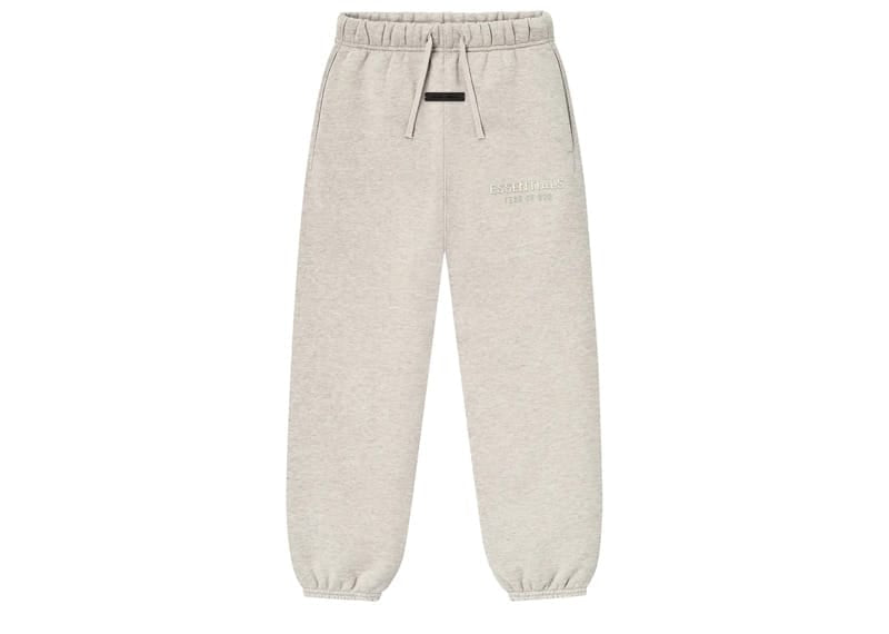 Fear of God Essentials Kids Classic Fleece Sweatpant Heather Stone (6/7 Years)