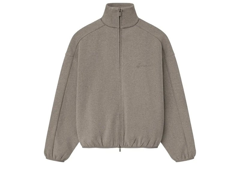 Fear of God Essentials Modern Fleece Piping Track Jacket Homestead Heather