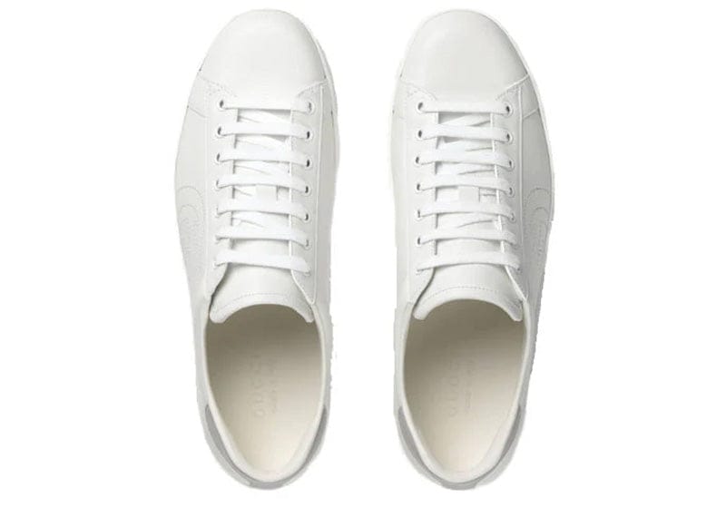 Gucci Ace Perforated Interlocking G White