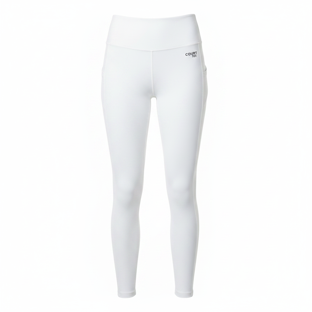 Court 101 Women's Leggings Black flat lay