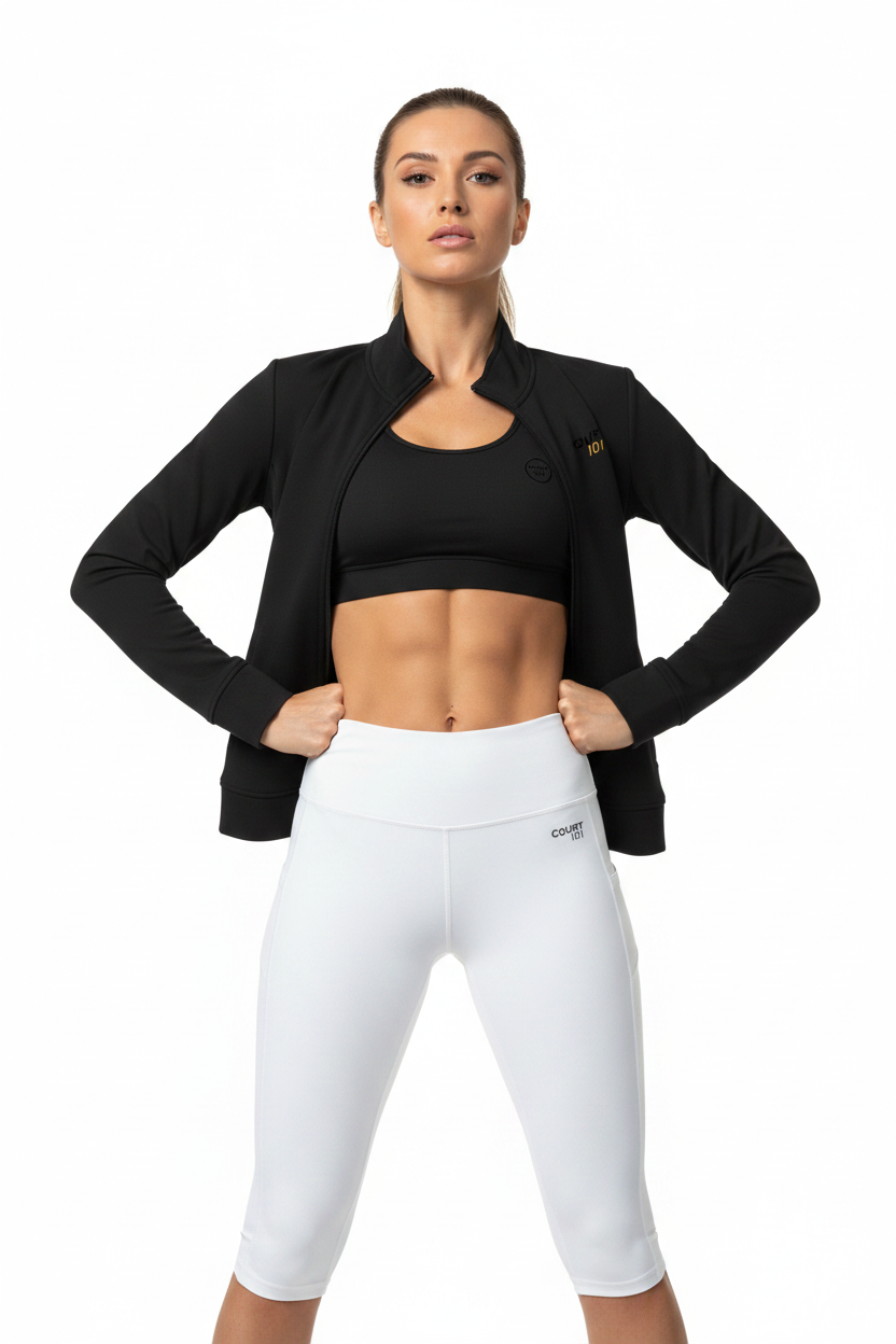 Court 101 Women's 3-Piece Set Black - On Model