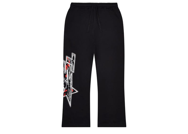 Trapstar TS Star Camo Relaxed Pants Black