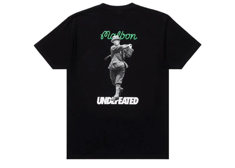 Undefeated × Malbon Chip Shot S/S Tee Black